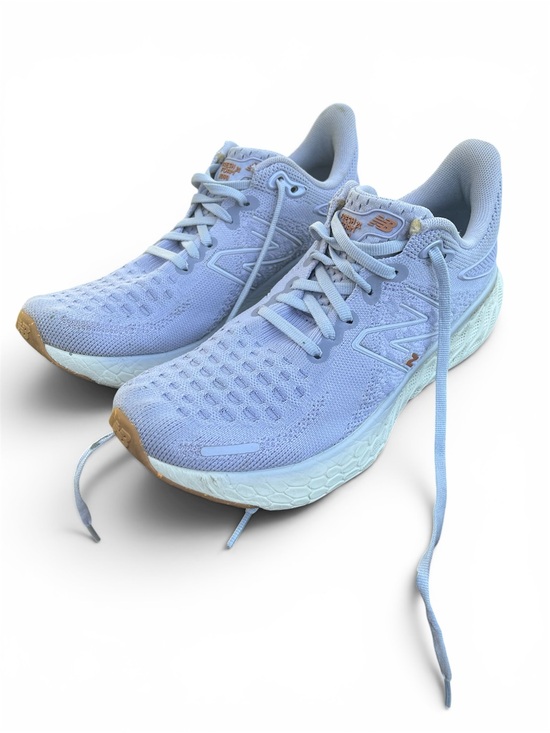 New Balance Shoes - New Balance Women's violet Athletic Running Sneakers with Tan Accents